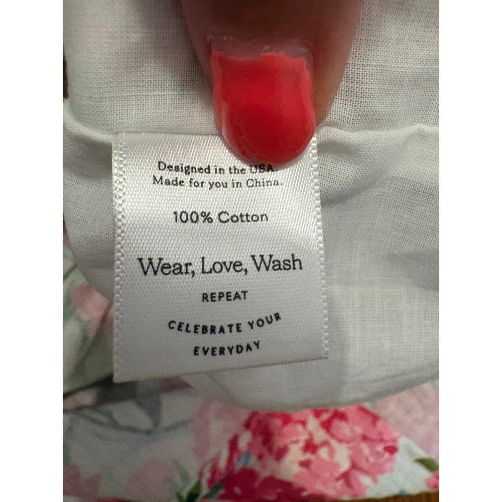 SweetHoney Girls Pink Peony Floral Smocked Tiered Maxi Dress Size 10Y Cotton - Picture 5 of 6
